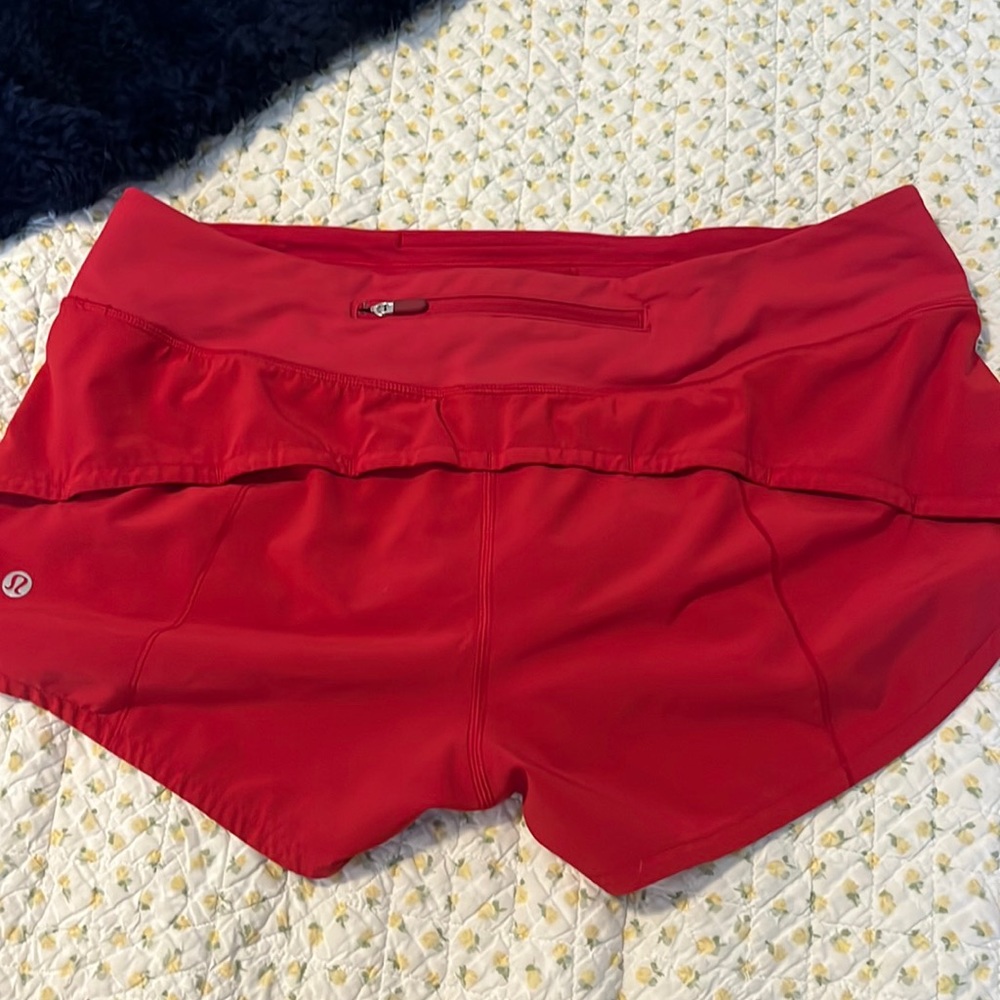 Lululemon speed up shorts 2.5” size 8